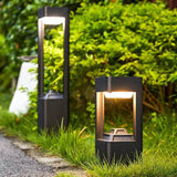 LumiPad Moderne LED Gartenlampe – Minimalistisches IP55 Außenlicht für Garten, Einfahrt, Hof & Landschaft