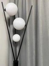 LunaGlow 3D Mond Stehlampe – Moderne LED Tripod Lampe für Wohnzimmer, Schlafzimmer & Büro