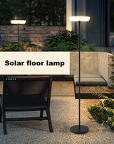 NordiGlow Minimalistische Solar Bodenlampe