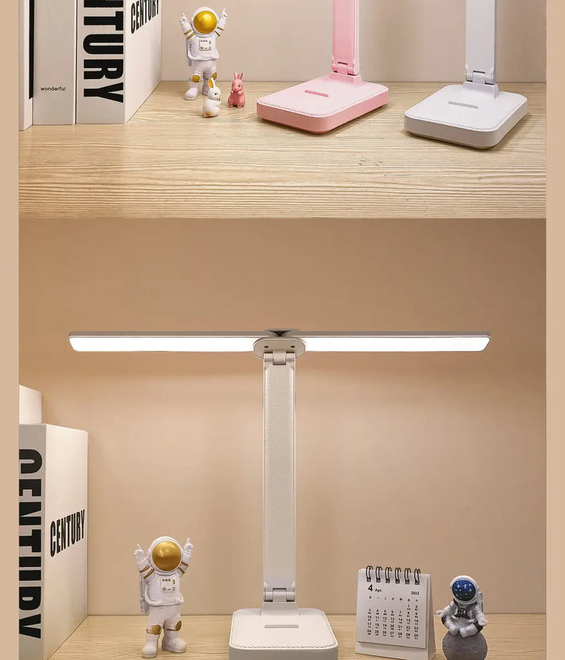 LumoFlex – Wiederaufladbare Faltbare LED-Schreibtischlampe mit Touch-Steuerung & Augenschutz