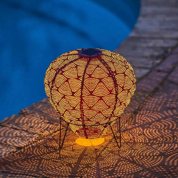 Solarlaterne-Heißluftballon-Design