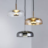 Moderne Solara-Pendelleuchte aus Glas