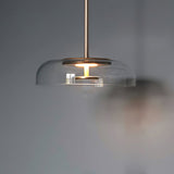 Moderne Solara-Pendelleuchte aus Glas