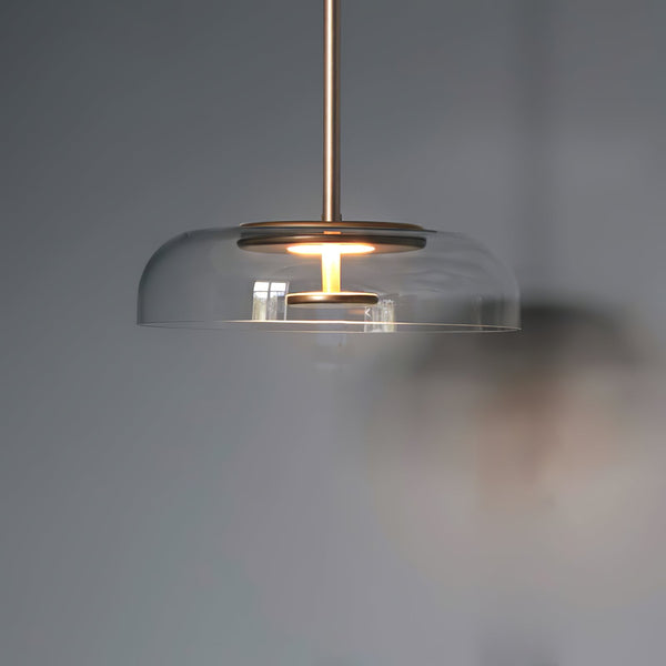 Moderne Solara-Pendelleuchte aus Glas