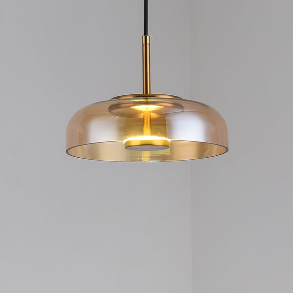 Moderne Solara-Pendelleuchte aus Glas
