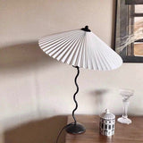 Kunstvolle Squiggle Tischlampe