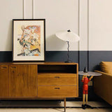 Kunstvolle Squiggle Tischlampe