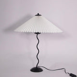 Kunstvolle Squiggle Tischlampe
