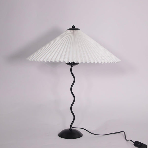 Kunstvolle Squiggle Tischlampe