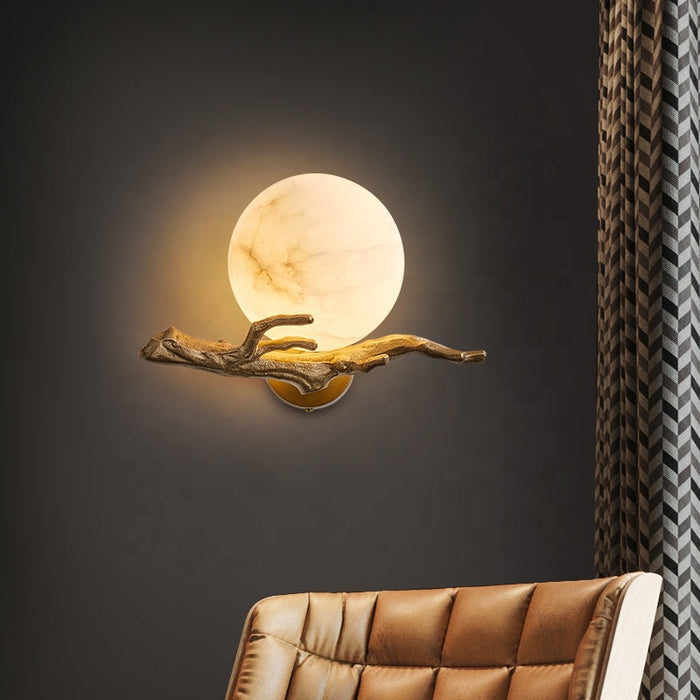 Moderne kreative Marmorwandlampe