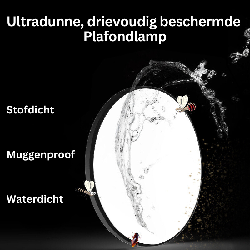 Wasserdichte LED-Deckenleuchte für Badezimmer