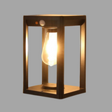 Säule Solarenergie Lampe
