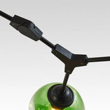 Sputnik-Kronleuchter aus Bifurkationsblasenglas