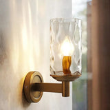 Klassische Retro-Glaswandlampe für das Schlafzimmer