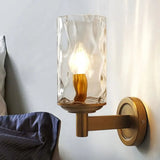 Klassische Retro-Glaswandlampe für das Schlafzimmer