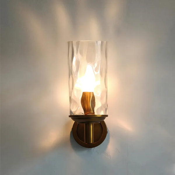 Klassische Retro-Glaswandlampe für das Schlafzimmer