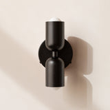 Vintage Doppelkopf-Kreative Home-Deco-Wandlampe