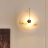 Beruhigende Alabaster-LED-Wandleuchte
