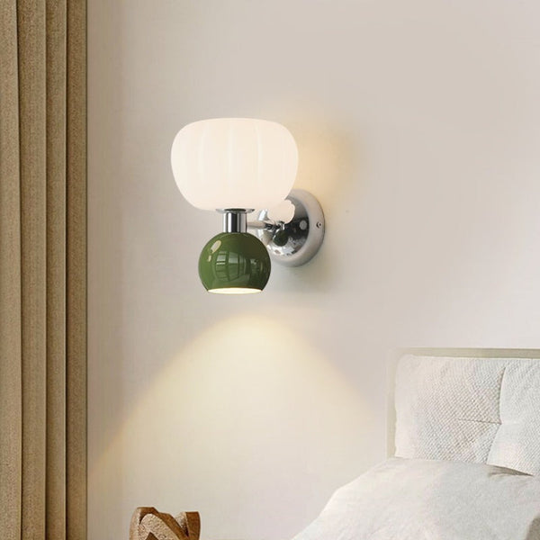 Moderne LED-Wandlampen Creme