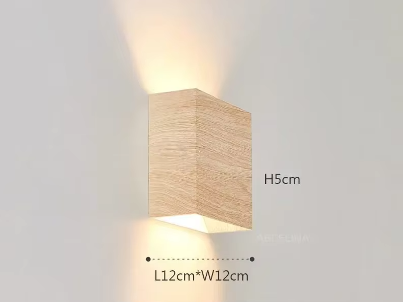 NORDLUM NaturLite LED-Wandleuchte