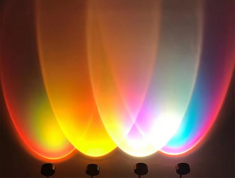 SunGlow USB Sunset LED Projektor