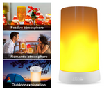 FLAMO USB Wiederaufladbare LED Flammenlampe