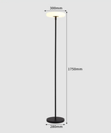 NordiGlow Minimalistische Solar Bodenlampe