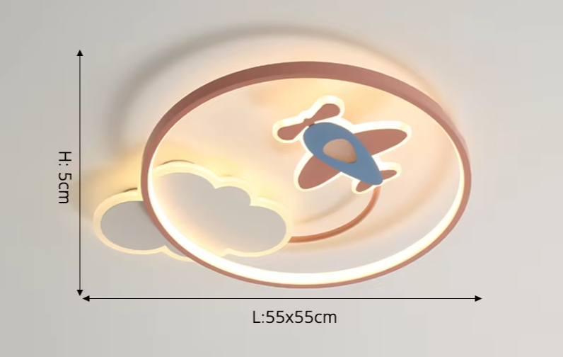 DreamGlow Dimmbarer LED-Kronleuchter für Kinderzimmer
