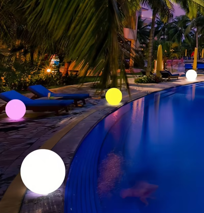 LUXARÉ GlowSphere RGB Gartenleuchte