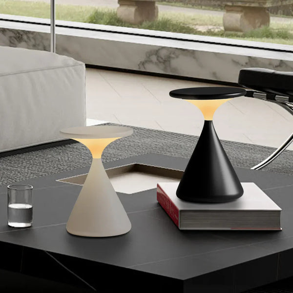 Aeron Hourglass Kabellose Tischleuchte