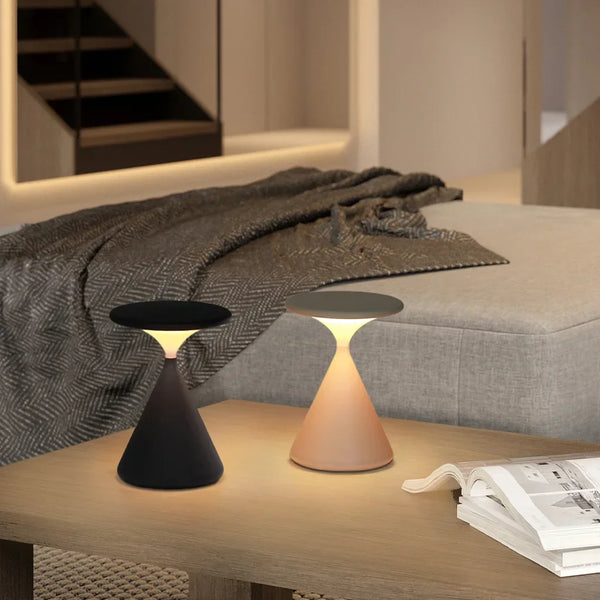 Aeron Hourglass Kabellose Tischleuchte