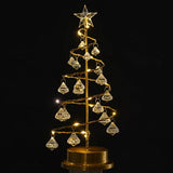 Kristall-Tischlampe in Form eines bezaubernden Weihnachtsbaums