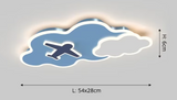 Nordische Astronauten-Wolken-LED-Hängelampe