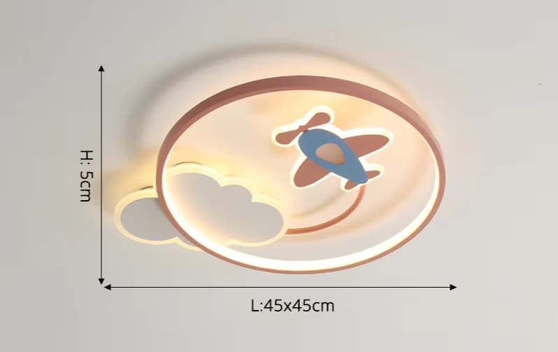 DreamGlow Dimmbarer LED-Kronleuchter für Kinderzimmer