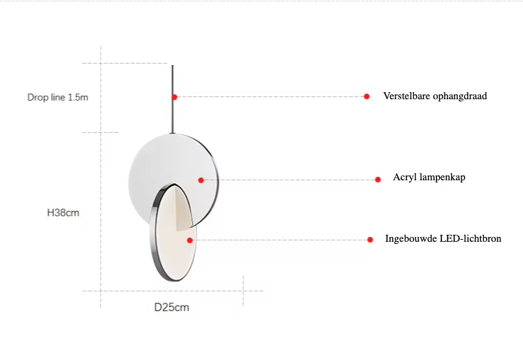 Lumea Luxus-Pendelleuchte – Elegantes LED-Design für ein stilvolles Ambiente