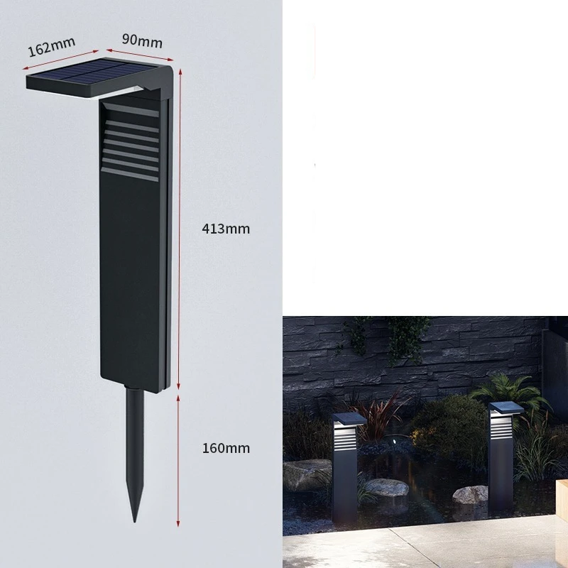 SolaraLux IP55 Solar Gartenleuchte