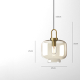 LumiLoft Glas Pendelleuchte