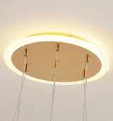 LumaCrest LED Pendelleuchte – Modernes Art Deco-Design für Esszimmer und Wohnzimmer