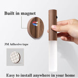 Magnettorch LED-Nachtlicht mit Bewegungssensor, wiederaufladbar