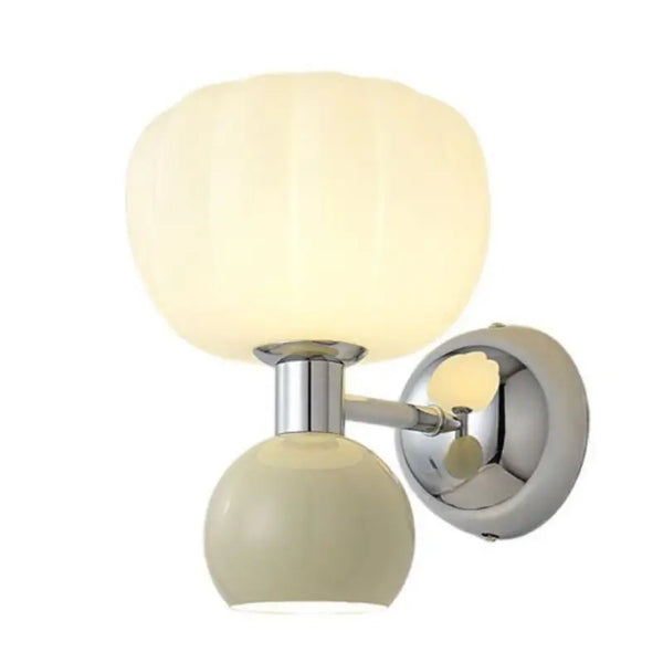 Moderne LED-Wandlampen Creme