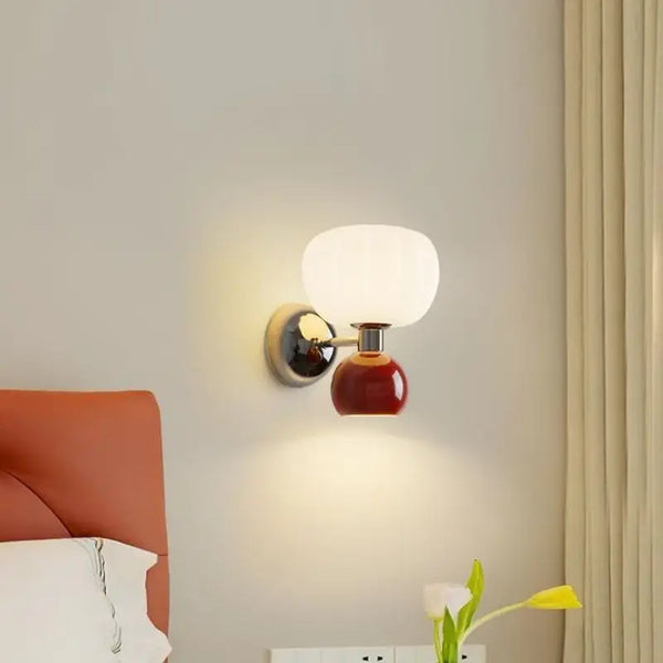 Moderne LED-Wandlampen Creme