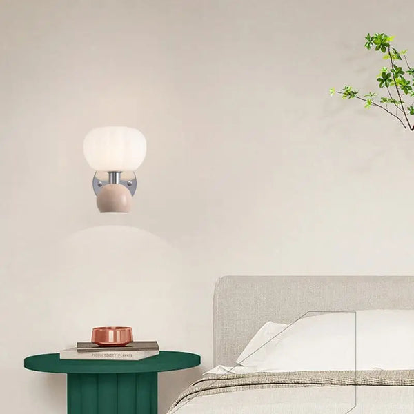 Moderne LED-Wandlampen Creme