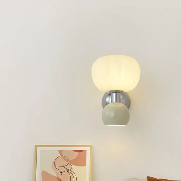 Moderne LED-Wandlampen Creme