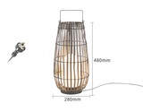LumaSfera Solar Garten- und Terrassenleuchte – Moderne Outdoor LED-Lampe aus Edelstahl mit E27 Leuchtmittel (IP65)