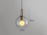 LumiLoft Glas Pendelleuchte