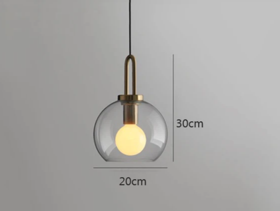 LumiLoft Glas Pendelleuchte