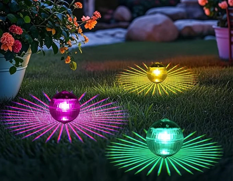 SOLAGLOW Schwimmende Solar-RGB-Poolleuchte