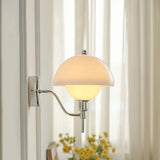 Wandleuchte Pilz in Creme Farbe
