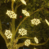 Weihnachts-LED-wasserdichtes Schneeflockenlicht