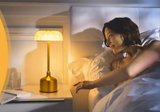 LumiVintage 3000 – Retro LED Tischlampe mit Touch-Dimmung und 3000mAh Akku